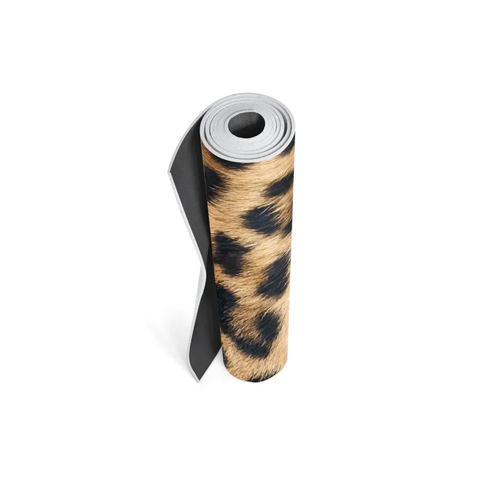 Yoga Mat | 6mm Thick | Leopard | Non-Slip | Eco Friendly | Yune Yoga