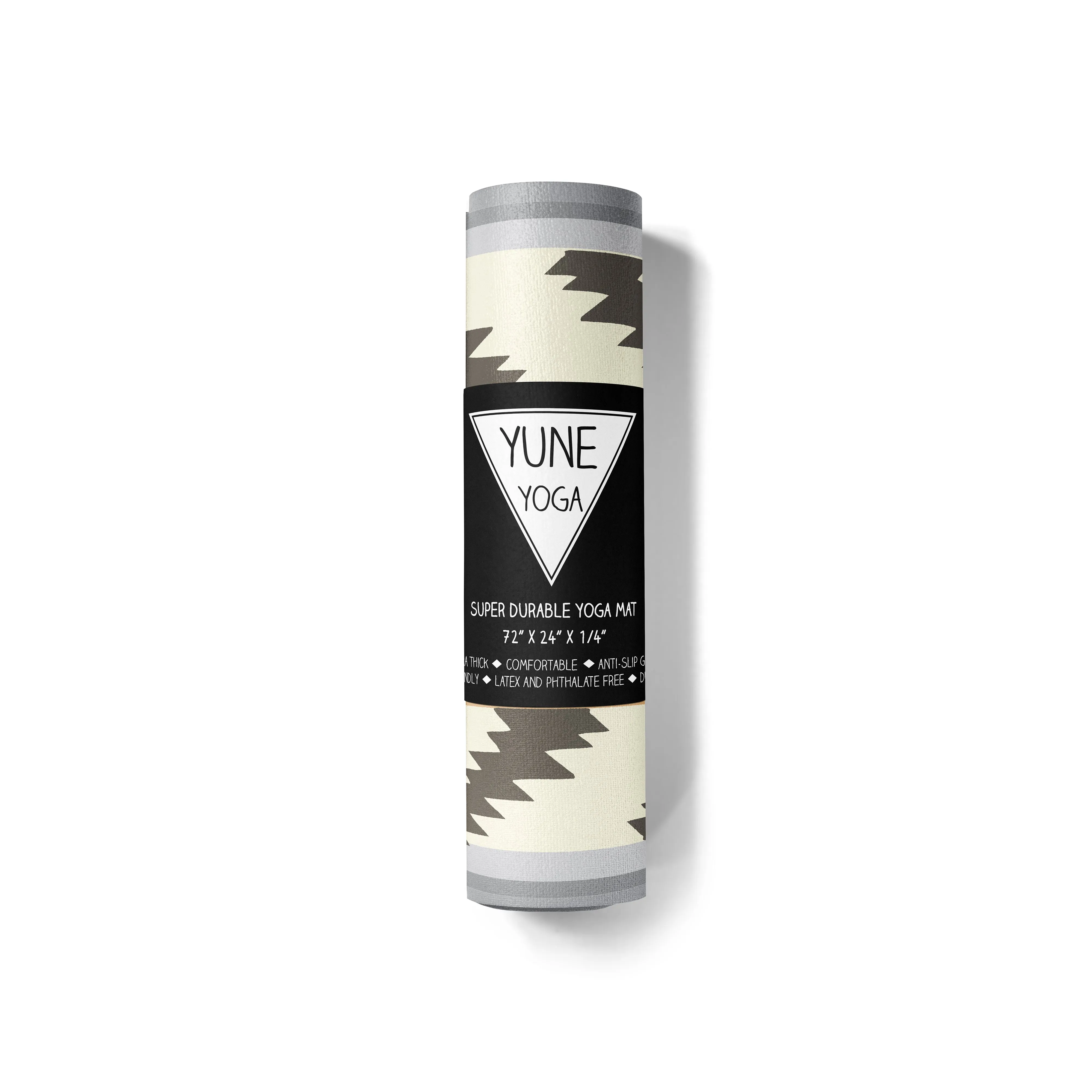 Yoga Mat | 6mm Thick | Tan | Non-Slip | Eco Friendly | Yune Yoga | Bear Creek Sand