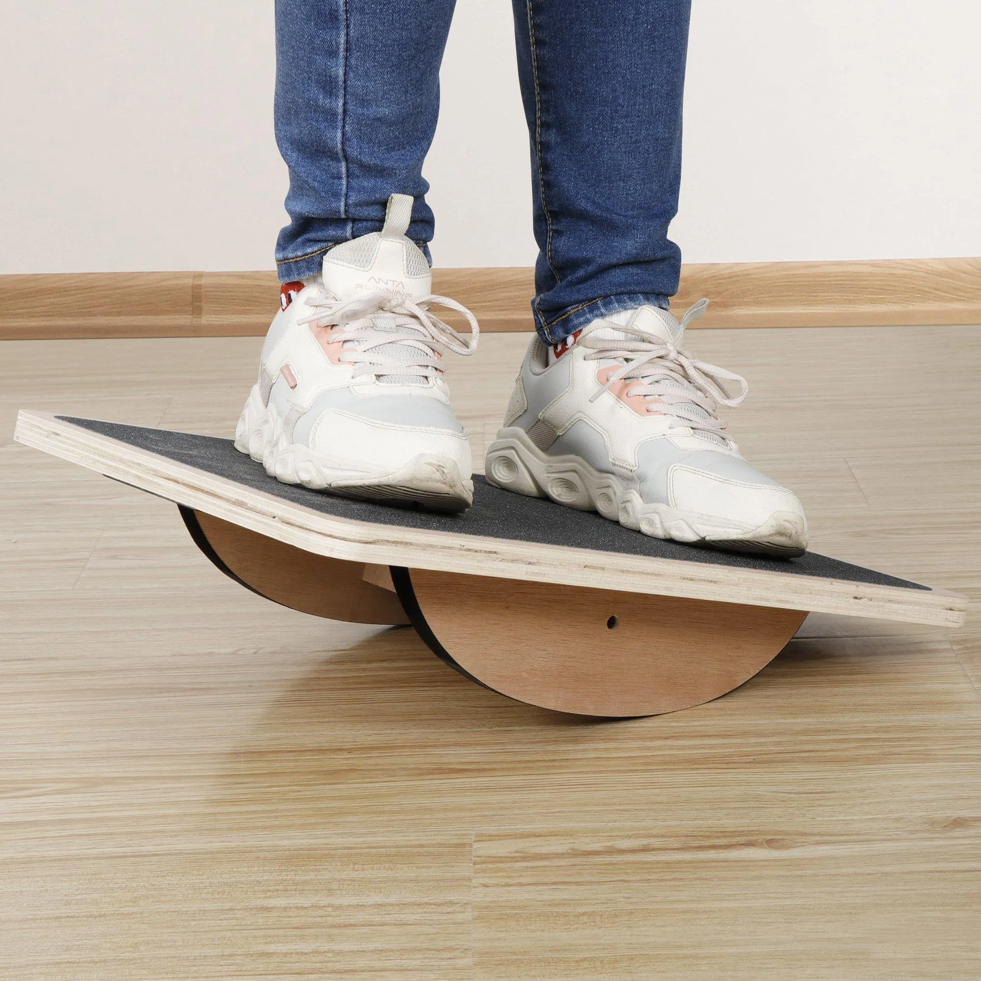 ZENY™ Professional Balance Board Wobble Board Rocker Board for Build Muscles Improve Posture