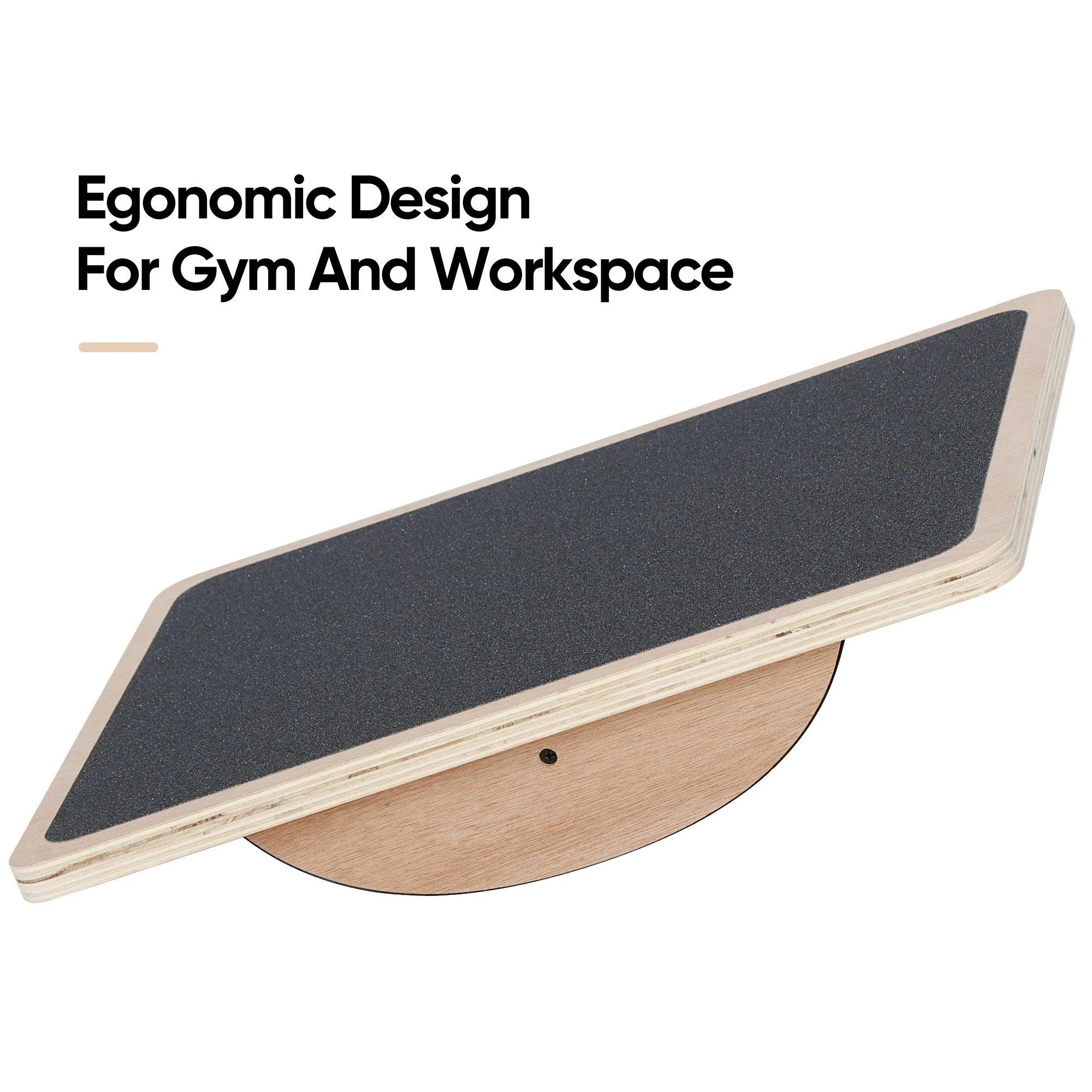 ZENY™ Professional Balance Board Wobble Board Rocker Board for Build Muscles Improve Posture