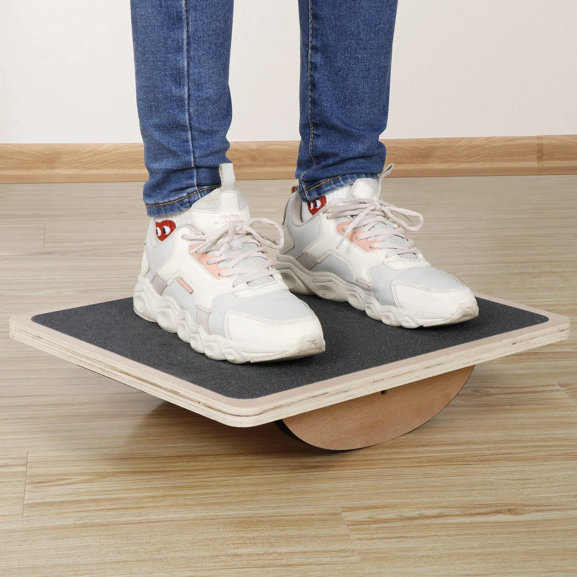 ZENY™ Professional Balance Board Wobble Board Rocker Board for Build Muscles Improve Posture